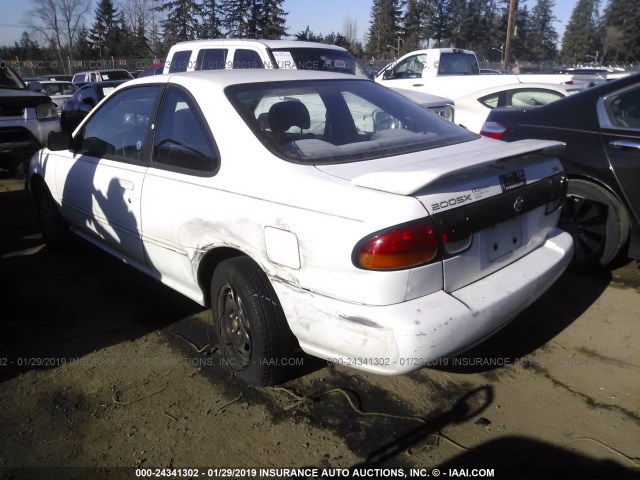 1N4AB42D2WC511468 - 1998 NISSAN 200SX SE WHITE photo 3