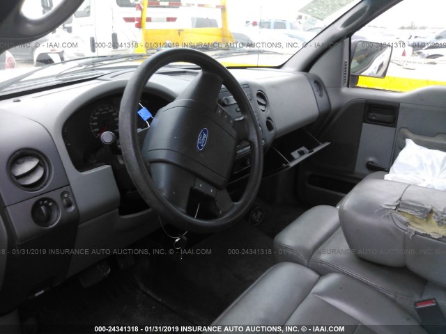 1FTRF12W77KC66837 - 2007 FORD F150 WHITE photo 5