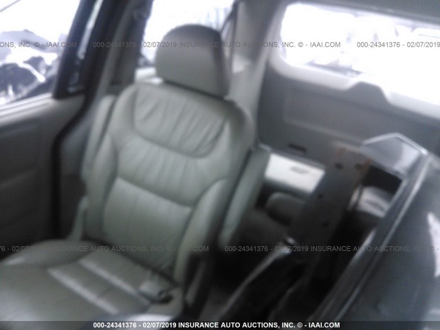 5FNRL38677B437921 - 2007 HONDA ODYSSEY EXL GRAY photo 8