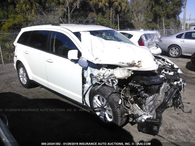 3C4PDCBB5DT721863 - 2013 DODGE JOURNEY SXT WHITE photo 1