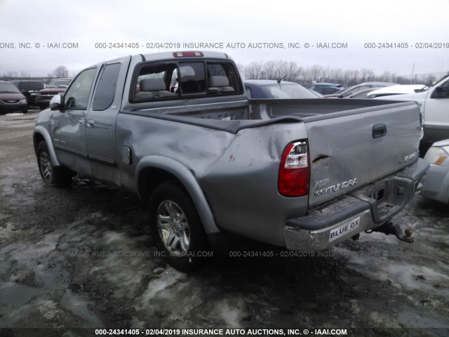 5TBBT44145S467655 - 2005 TOYOTA TUNDRA GRAY photo 3