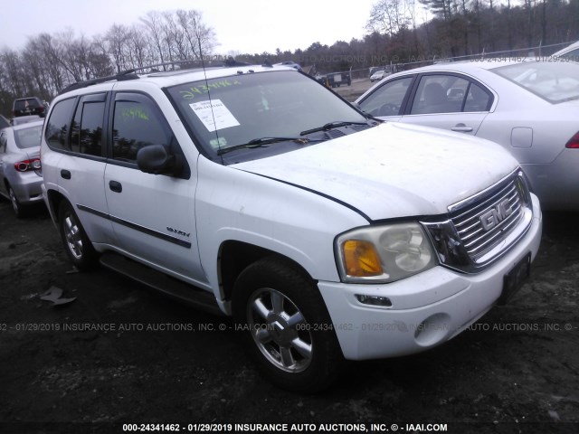 1GKDT13S662236780 - 2006 GMC ENVOY WHITE photo 1