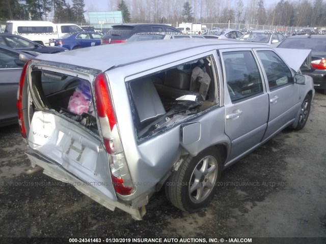 YV1LW61J8Y2723420 - 2000 VOLVO V70 SE SILVER photo 4