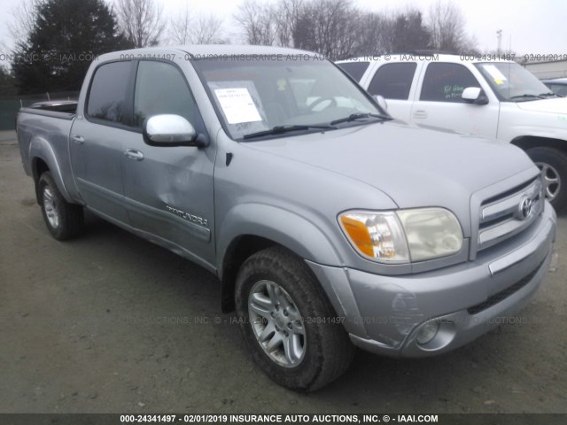 5TBDT44105S489659 - 2005 TOYOTA TUNDRA DOUBLE CAB SR5 GRAY photo 6