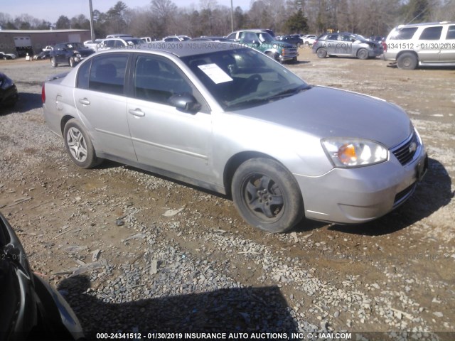 1G1ZS51816F253085 - 2006 CHEVROLET MALIBU LS SILVER photo 1