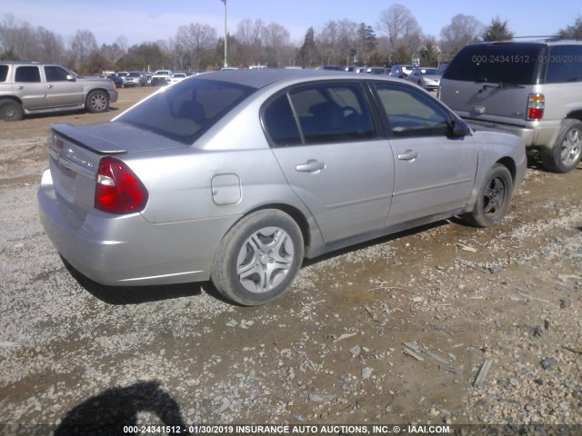1G1ZS51816F253085 - 2006 CHEVROLET MALIBU LS SILVER photo 4
