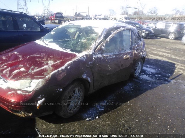 3FAFP37N95R107389 - 2005 FORD FOCUS ZX5 MAROON photo 6