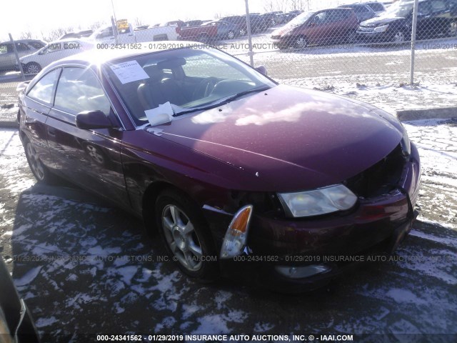 2T1CF28P12C547232 - 2002 TOYOTA CAMRY SOLARA SE/SLE RED photo 1