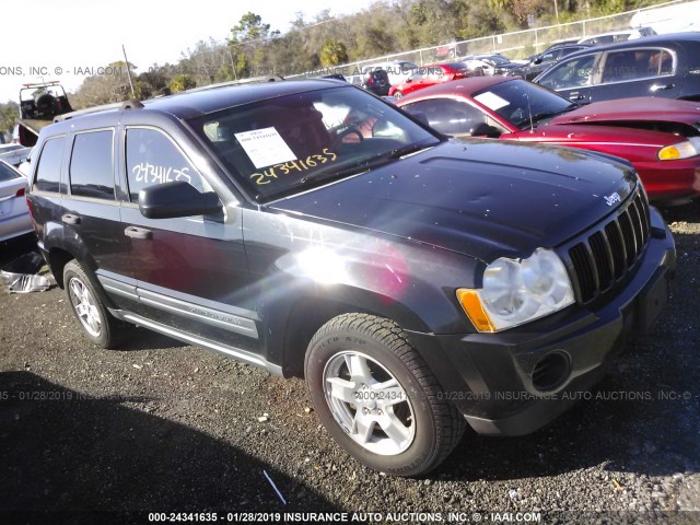 1J4GS48K05C570182 - 2005 JEEP GRAND CHEROKEE LAREDO/COLUMBIA/FREEDOM 黑色 照片 1