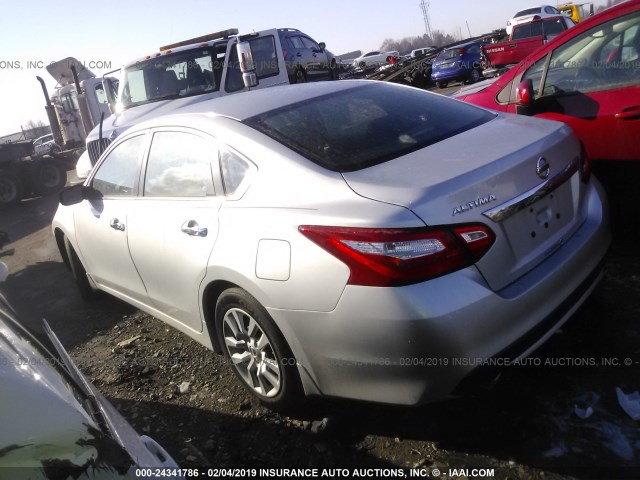 1N4AL3AP6HC470705 - 2017 NISSAN ALTIMA 2.5/S/SV/SL/SR SILVER photo 3