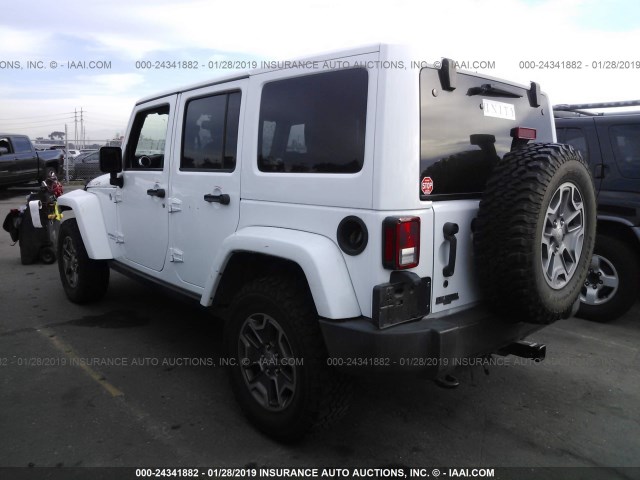 1C4BJWFG5FL551240 - 2015 JEEP WRANGLER UNLIMITE RUBICON WHITE photo 3