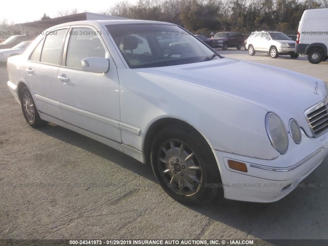 WDBJF65J91B307484 - 2001 MERCEDES-BENZ E 320 WHITE photo 6