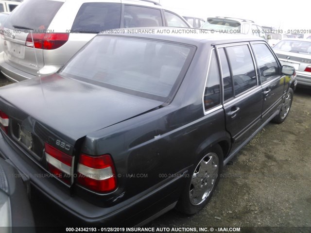 YV1KS9608V1110756 - 1997 VOLVO 960 BLACK photo 4