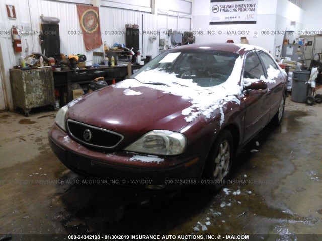 1MEFM55S92A622758 - 2002 MERCURY SABLE LS PREMIUM 红色 照片 2