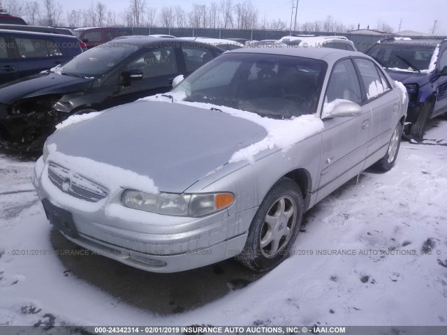 2G4WB55K311173086 - 2001 BUICK REGAL LS SILVER photo 2