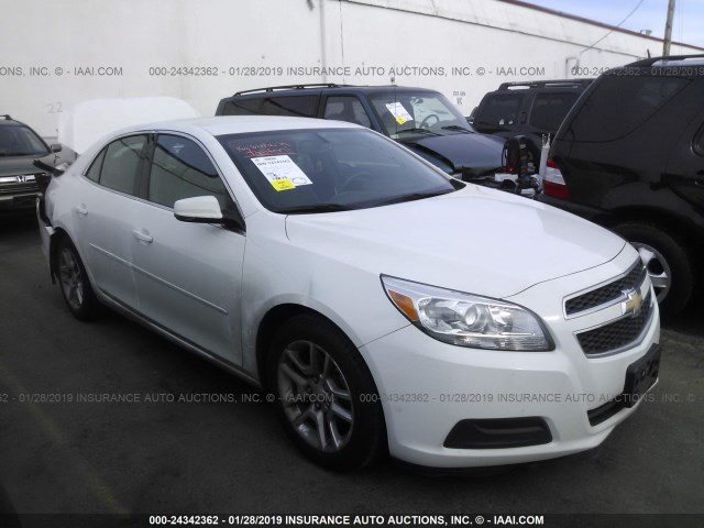1G11C5SA9DF278924 - 2013 CHEVROLET MALIBU 1LT WHITE photo 1