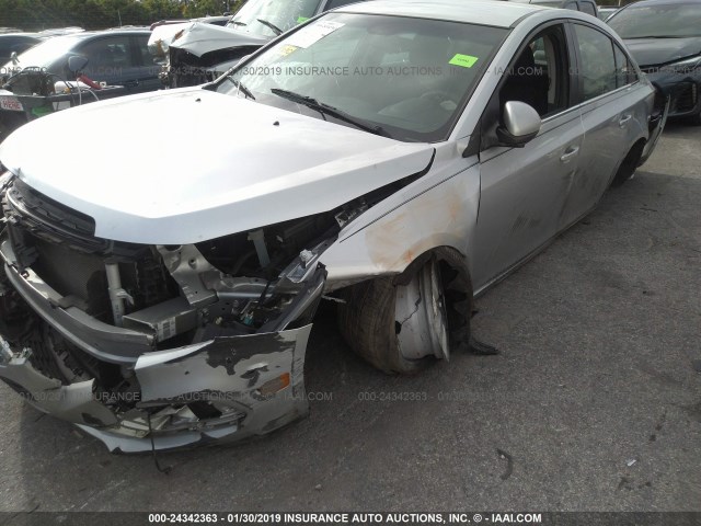 1G1PE5SB6G7124506 - 2016 CHEVROLET CRUZE LIMITED LT SILVER photo 6