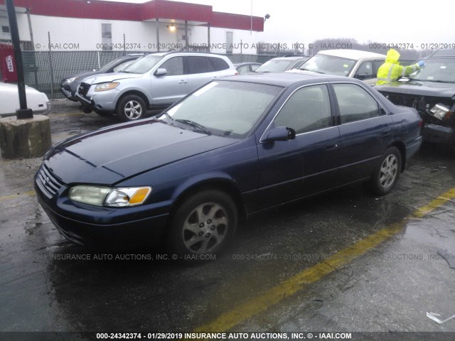 JT2BF22K7X0184745 - 1999 TOYOTA CAMRY LE/XLE 蓝色 照片 2