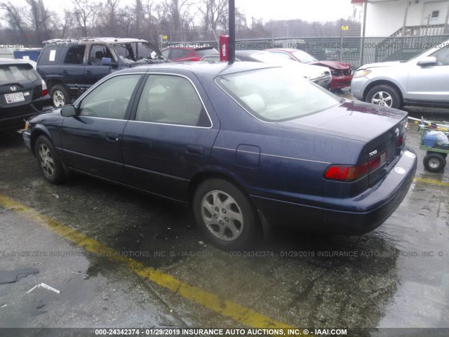 JT2BF22K7X0184745 - 1999 TOYOTA CAMRY LE/XLE 蓝色 照片 3