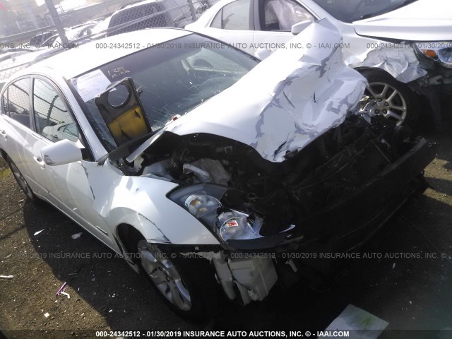 1N4CL21E69C157401 - 2009 NISSAN ALTIMA HYBRID WHITE photo 1