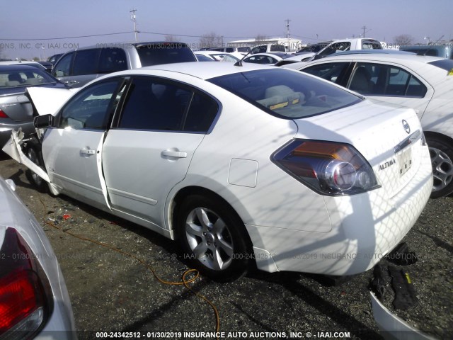 1N4CL21E69C157401 - 2009 NISSAN ALTIMA HYBRID WHITE photo 3