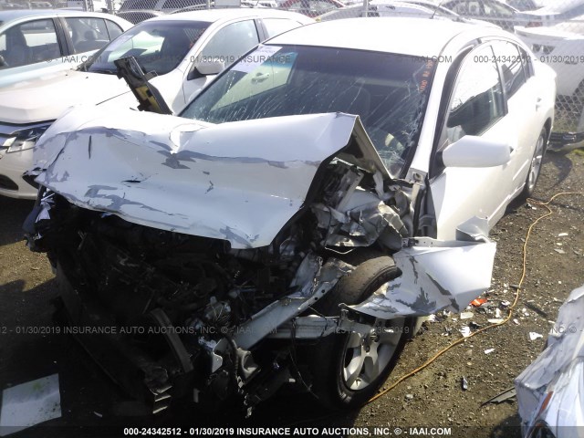 1N4CL21E69C157401 - 2009 NISSAN ALTIMA HYBRID WHITE photo 6