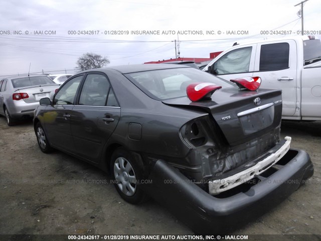 4T1BE32K93U679219 - 2003 TOYOTA CAMRY LE/XLE/SE GRAY photo 3