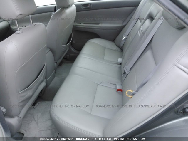 4T1BE32K93U679219 - 2003 TOYOTA CAMRY LE/XLE/SE GRAY photo 8