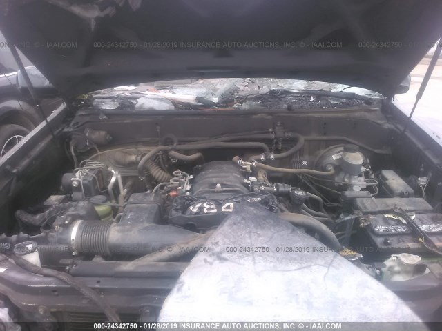 5TDZT34A27S295922 - 2007 TOYOTA SEQUOIA SR5 BLACK photo 10