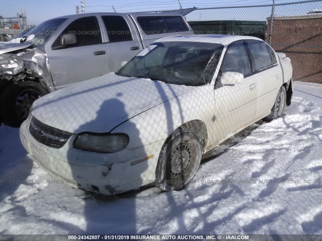 1G1NE52J53M686598 - 2003 CHEVROLET MALIBU LS WHITE photo 2