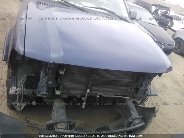 1FMFU15598LA78548 - 2008 FORD EXPEDITION XLT BLUE photo 6