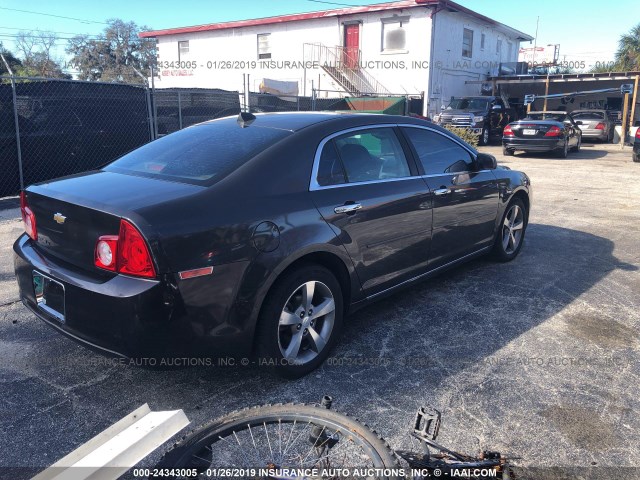 1G1ZC5E09CF349463 - 2012 CHEVROLET MALIBU 1LT GRAY photo 4