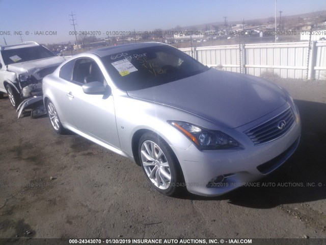 JN1CV6EK4EM113075 - 2014 INFINITI Q60 JOURNEY/IPL SILVER photo 1