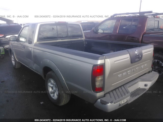 1N6DD26T24C443514 - 2004 NISSAN FRONTIER KING CAB XE GRAY photo 3