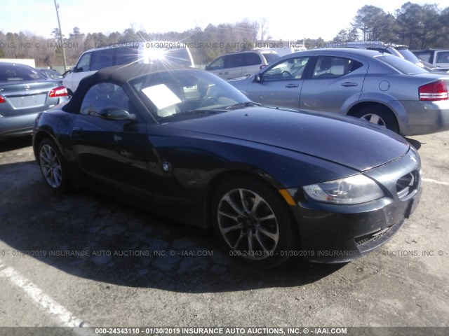 4USBU33597LW71269 - 2007 BMW Z4 3.0 GREEN photo 1