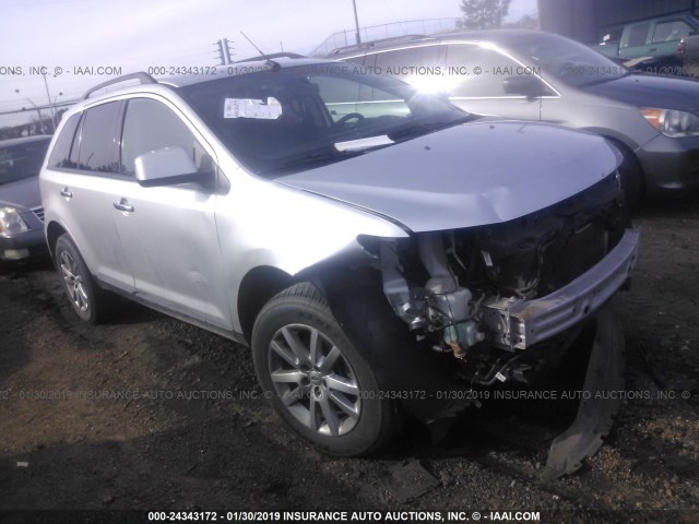 2FMDK3JC0BBA41389 - 2011 FORD EDGE SEL GRAY photo 1