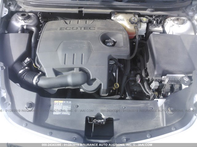 1G1ZC5E00CF288472 - 2012 CHEVROLET MALIBU 1LT 银色 照片 10