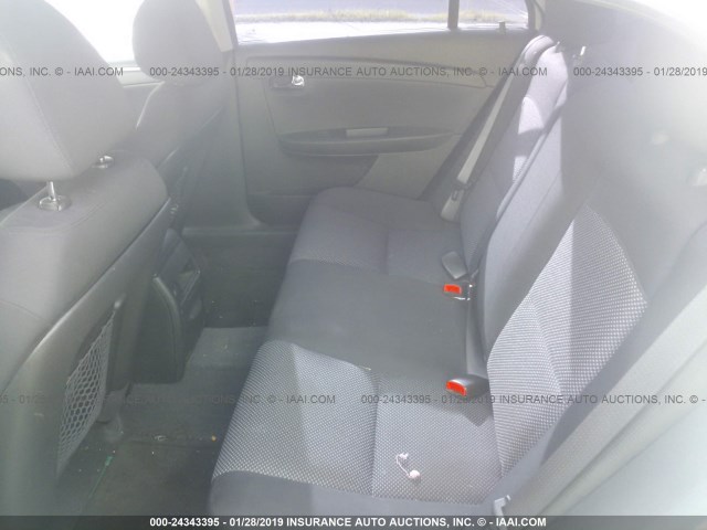 1G1ZC5E00CF288472 - 2012 CHEVROLET MALIBU 1LT 银色 照片 8