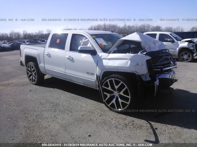 3GTP1UEC5EG560282 - 2014 GMC SIERRA C1500 SLE WHITE photo 1