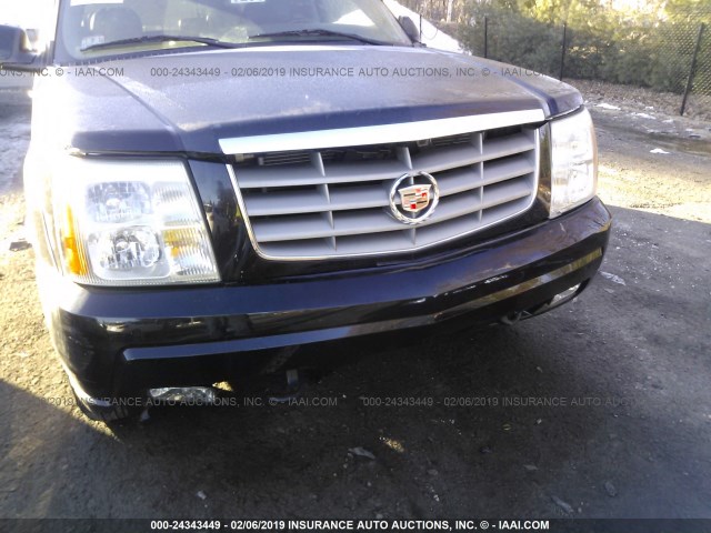 3GYFK66N75G272861 - 2005 CADILLAC ESCALADE ESV BLACK photo 6