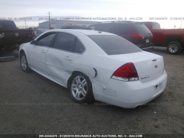 2G1WB5E39E1152884 - 2014 CHEVROLET IMPALA LIMITED LT WHITE photo 6