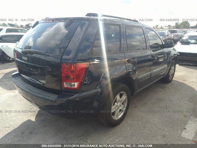 1J4GS48K85C724489 - 2005 JEEP GRAND CHEROKEE LAREDO/COLUMBIA/FREEDOM 蓝色 照片 4