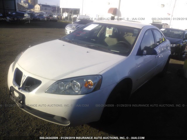 1G2ZF58B074228984 - 2007 PONTIAC G6 VALUE LEADER/BASE WHITE photo 6