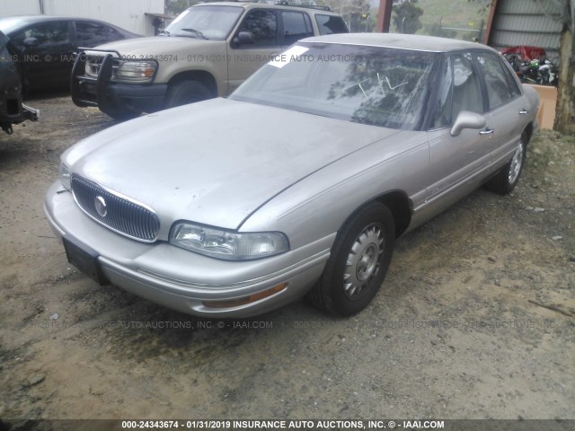 1G4HR52K6VH469232 - 1997 BUICK LESABRE LIMITED BROWN photo 2