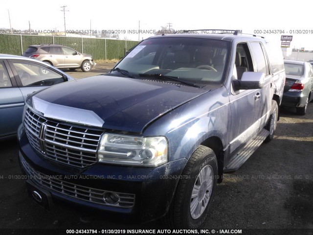 5LMFU28537LJ18202 - 2007 LINCOLN NAVIGATOR BLUE photo 2