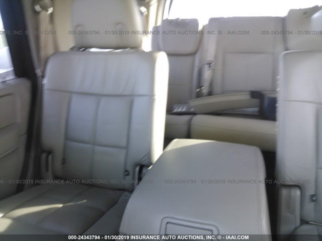 5LMFU28537LJ18202 - 2007 LINCOLN NAVIGATOR BLUE photo 8