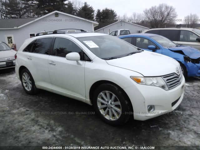 4T3ZA3BB4AU036629 - 2010 TOYOTA VENZA WHITE photo 1