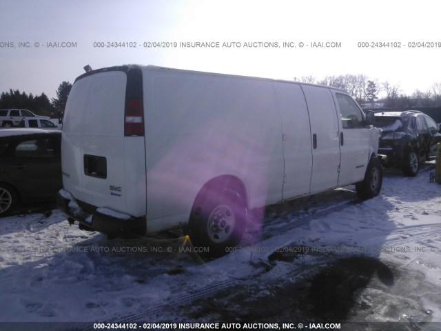 1GTGG29V761164983 - 2006 GMC SAVANA G2500 WHITE photo 4