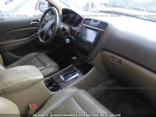 2HNYD18831H513483 - 2001 ACURA MDX TOURING GOLD photo 5