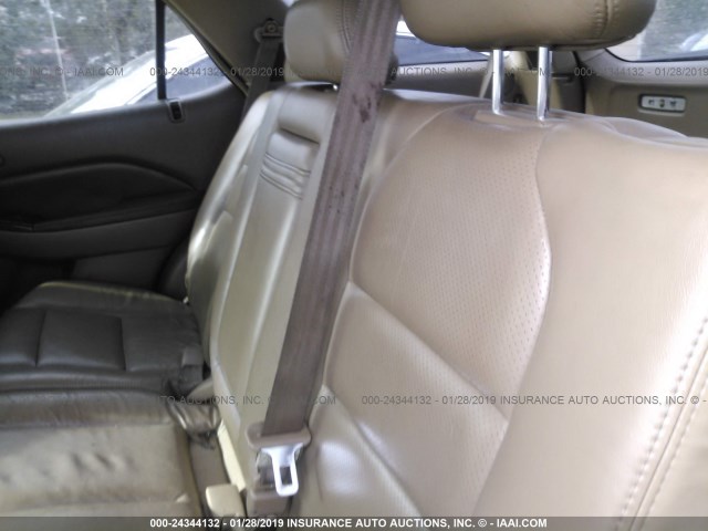 2HNYD18831H513483 - 2001 ACURA MDX TOURING GOLD photo 8